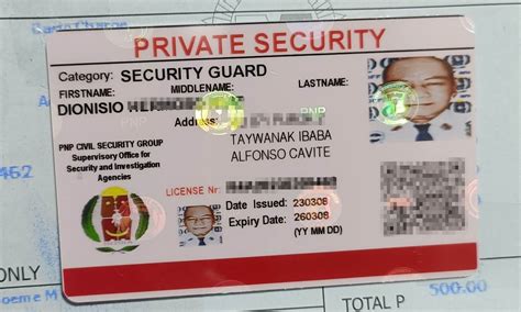 sosia online.com|Security guards may now apply for licenses online .